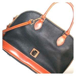 Dooney & Bourke Pebble Collection Black PERF COND